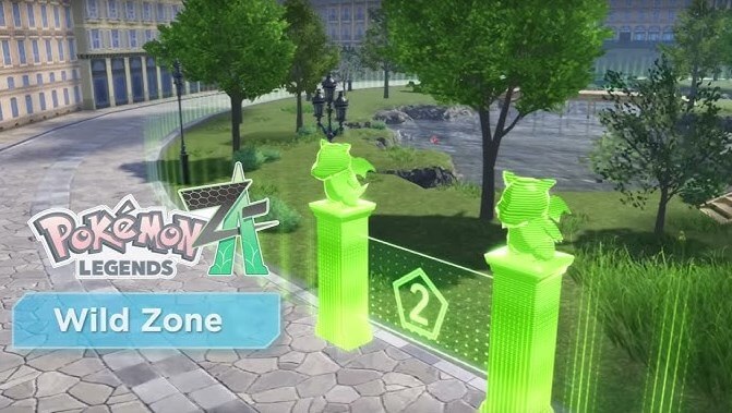 pokemon legends z-a wild zones