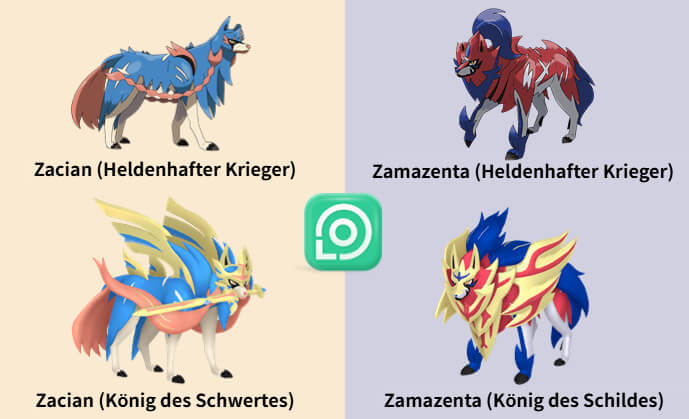 zacian und zamazenta formen