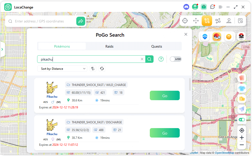 locachange pogo search global search