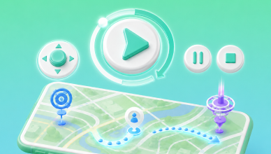 Auto-move and pause