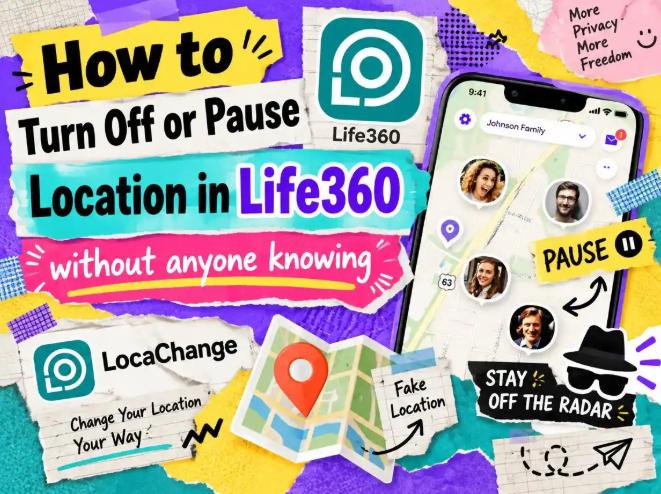How to pause or turn off Life360 location sharing