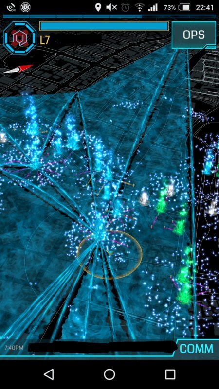 ingress過疎地域と過密地域のバランス