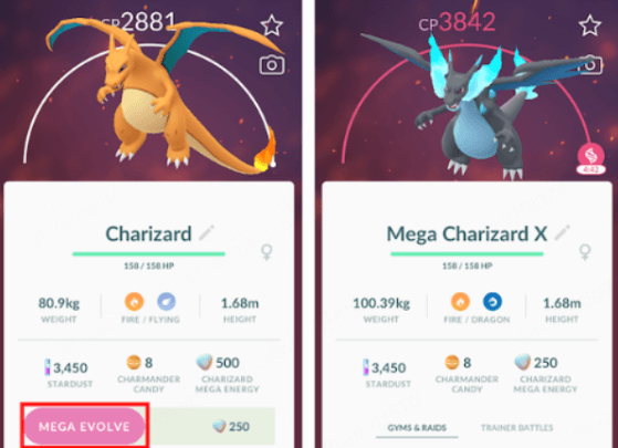 ポケモンgo メガ進化