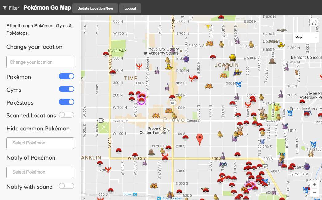 ポケモンgoにおすすめのマップアプリ-pokemap