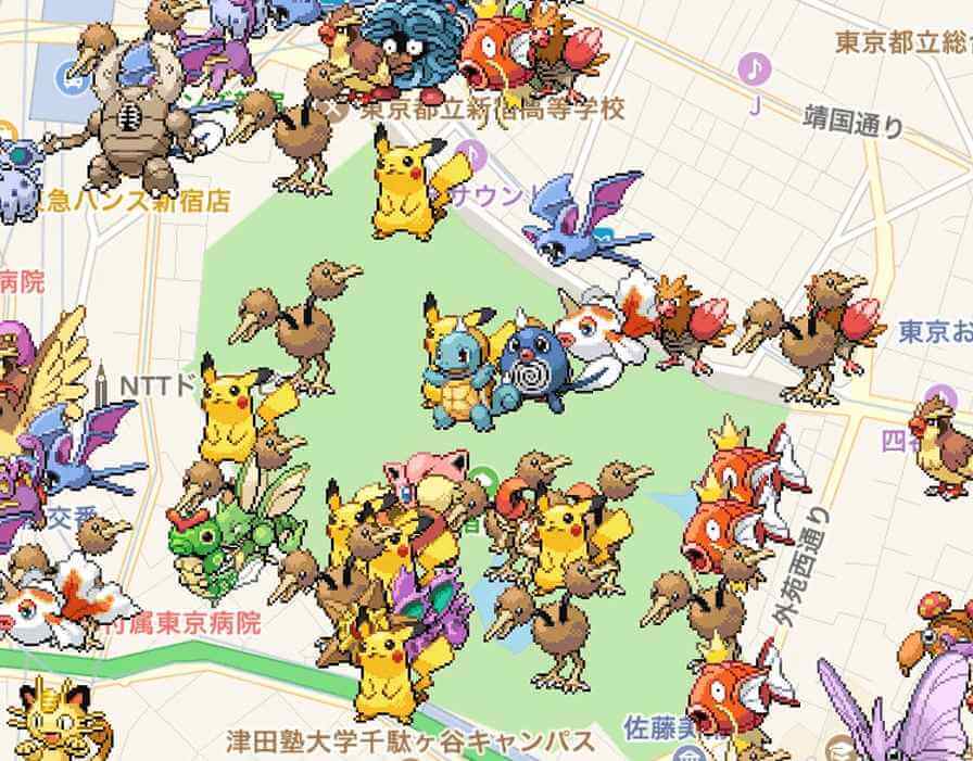 ポケモンgoでポケモンの居場所がわかる重要性