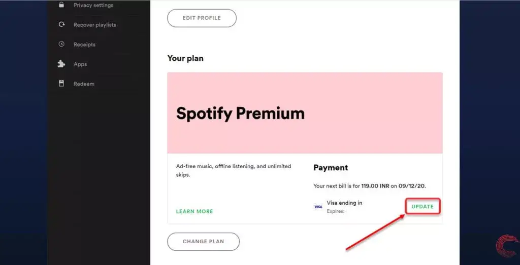 spotify premium改地區