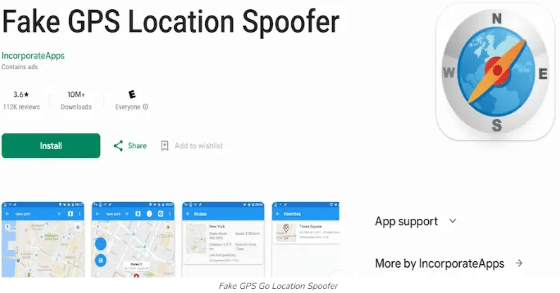  Fake GPS GO Location Spoofer