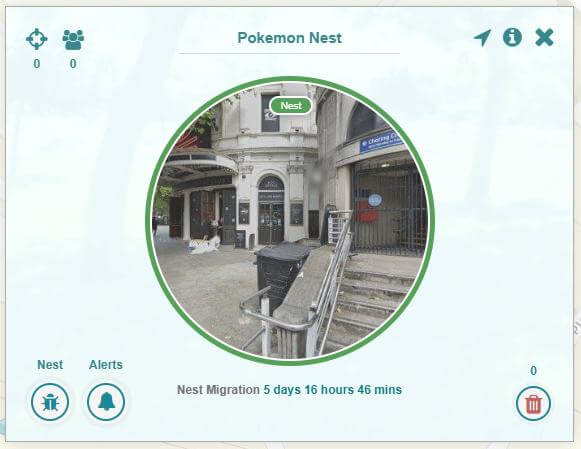 寶可夢巢穴 pokemap info