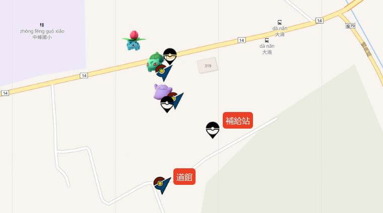 寶可夢go地圖 pokemap