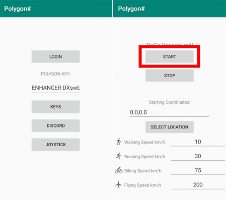 Polygon 暴力功 暴力攻 開始