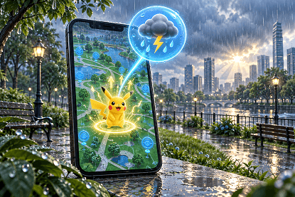 皮卡丘 關注雨天天氣