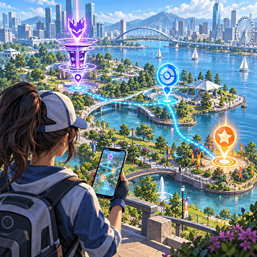 串連多個 Pokémon GO 地圖熱點並規劃探索路線